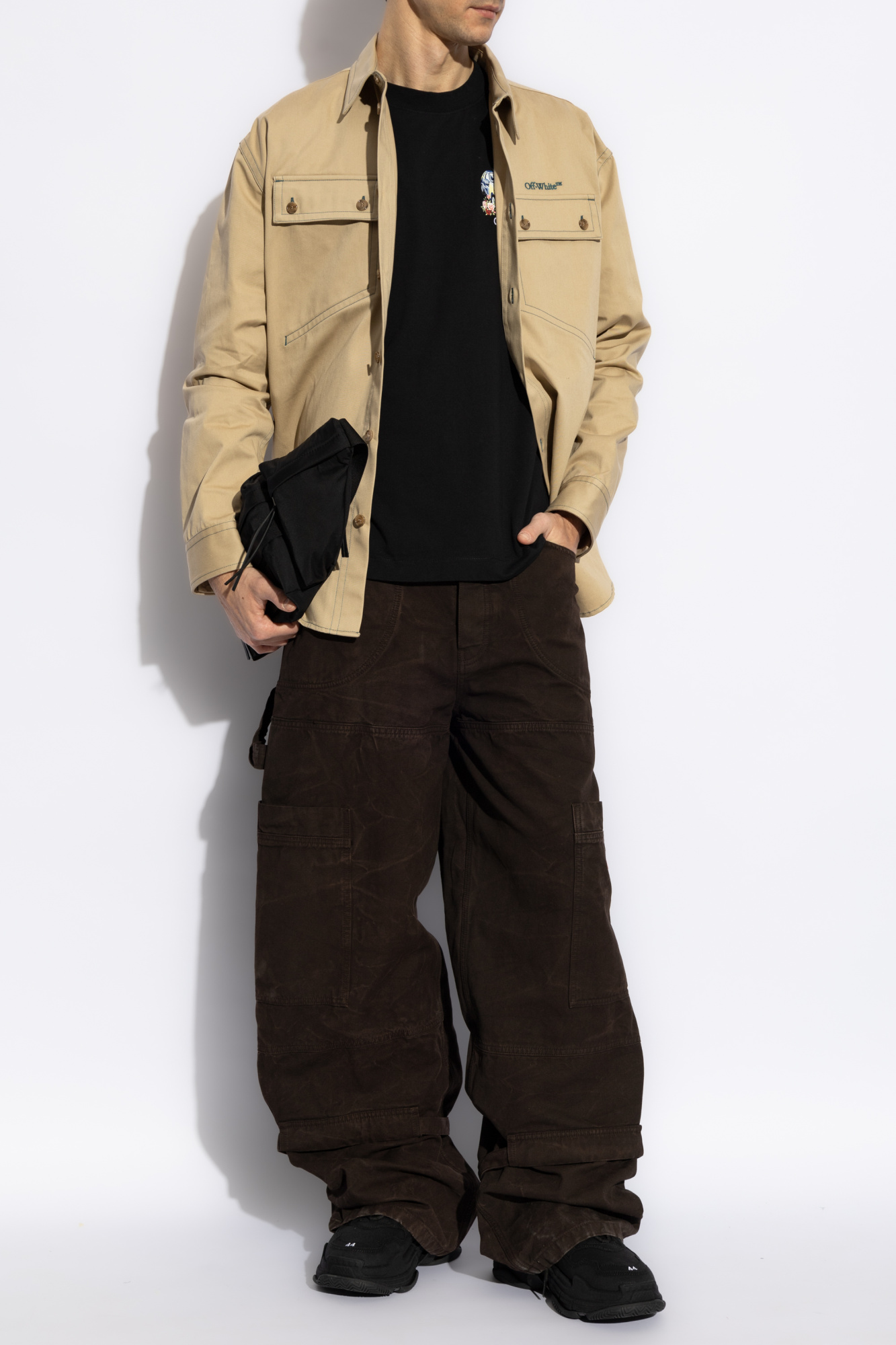 Black T-shirt with logo Off-White - Vitkac AS